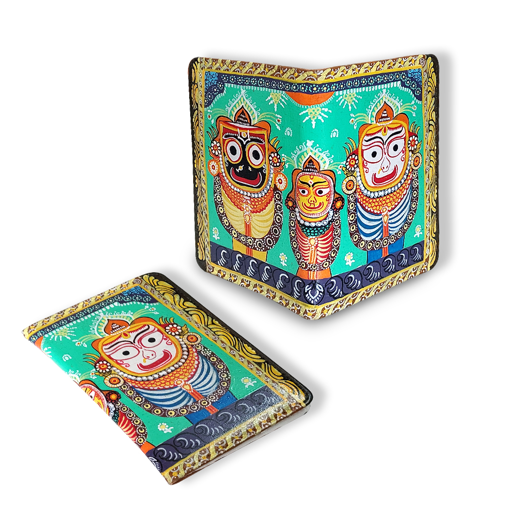 Pattachitra Art on Passport Cover DIY Kit by Penkraft